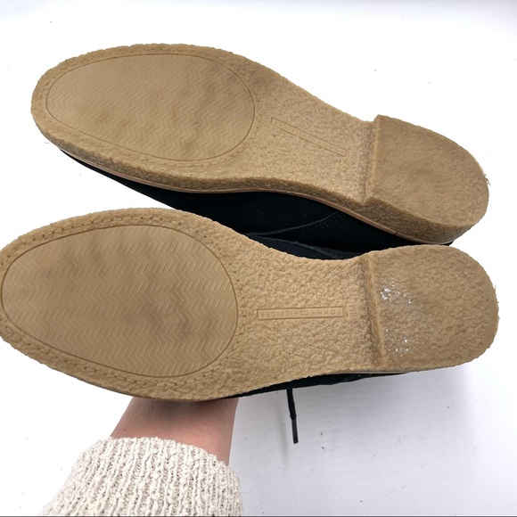 Tommy Hilfiger Zakry Black Suede Chukka Lace Up Bootie 8 - Picture 10 of 11